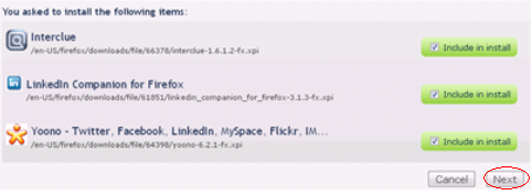 fashion firefox-install add-ons at once