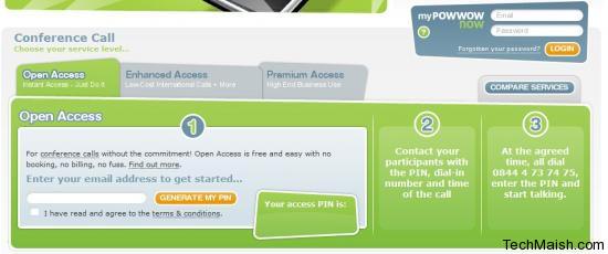 Free Telephone Conferencing Free Telephone Conferencing With PowWowNow