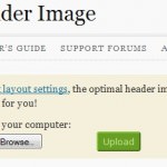 thesis header uploader