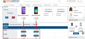 Compare prices online