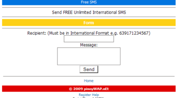 Easy Way to Send Free International SMS From Internet