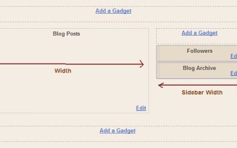 Adjusting the Sidebar and Posts Sections in Blogger