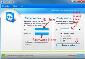 team viewer installation