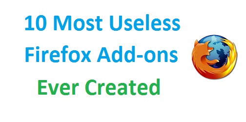 useless firefox addons