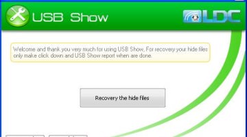 USB Show- Unhide and Recover Hidden USB Files in Minutes