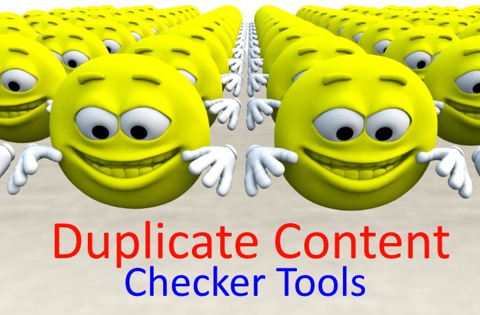 Duplicate Content Checker Tools