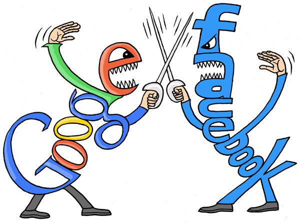 Facebook vs Google +