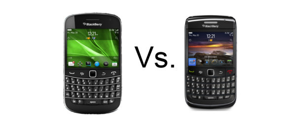 blackberry bold 9900 vs blackberry bold
