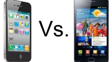 Galaxy S2 versus iPhone 4