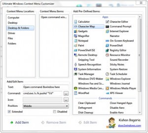 ultimate windows context menu customizer