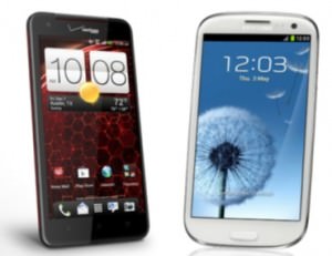 htc droid dna vs samsung galaxy s3
