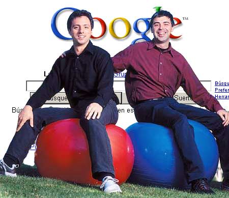 Larry Page and Sergey Brin