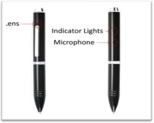 Voice Activated Spy Pen