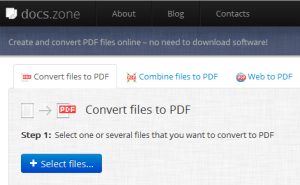 Docs Zone PDF Converter