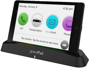 Uber and Grandpad Patnership