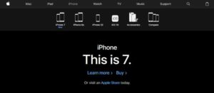 Gadget Website Design Idea