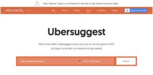 Ubersuggest