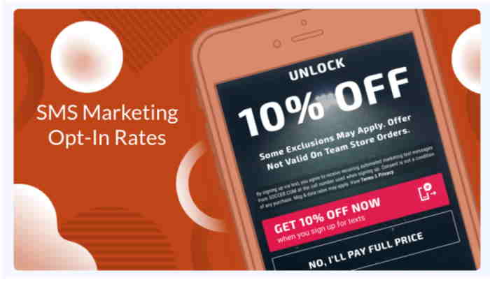 SMS Marketing Opt-In Rates