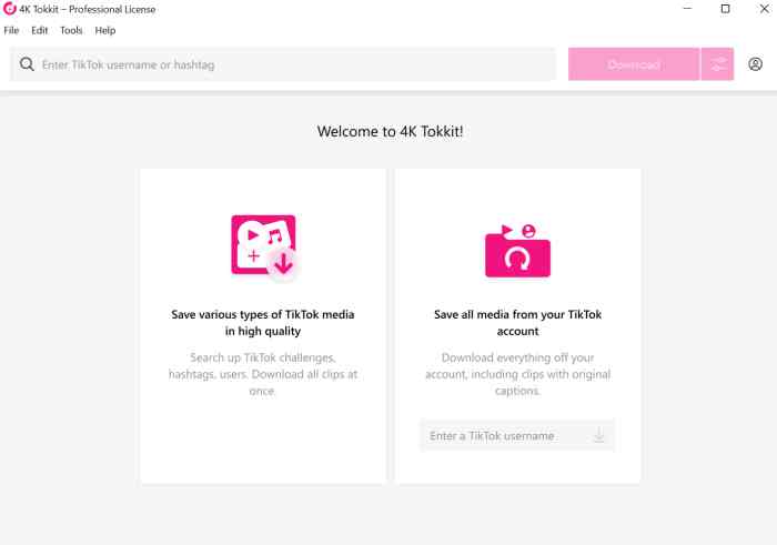 TokKit App TikTok Video Downloader