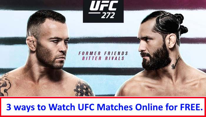 Watch UFC online for free