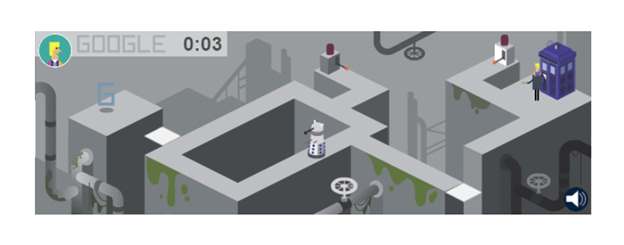 Doctor Who Google Doodle