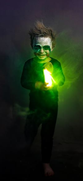 Baby Joker depth effect wallpaper