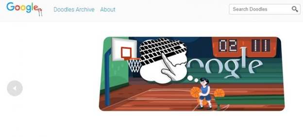 Basket Ball Game on Google