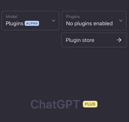 ChatGPT Plugin Store
