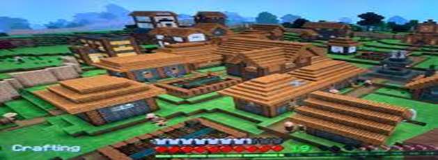 Farm Village and Zombie Village in Ocean Seed