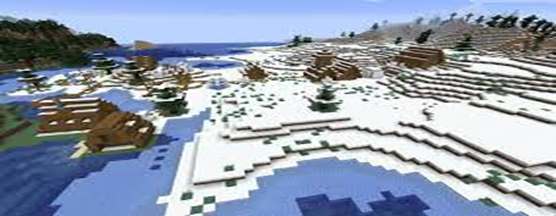 Ice Spikes Village Minecraft Seed