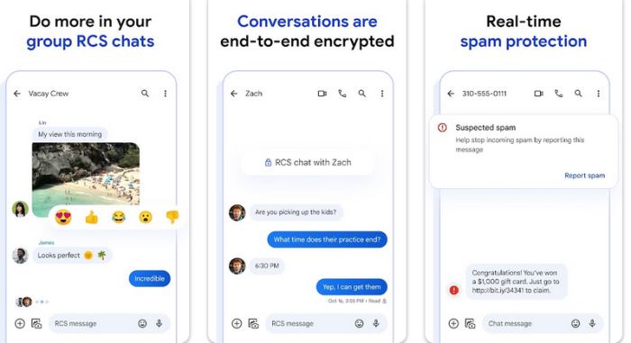 Messages By Google
