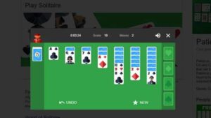 Solitaire on Google