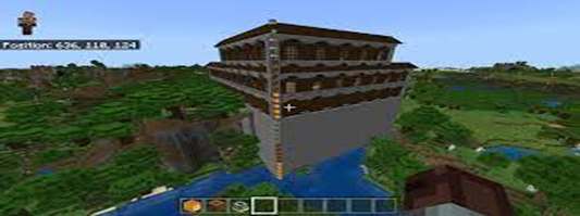 Tall Woodland Mansion at Spawn Minecraft Seed