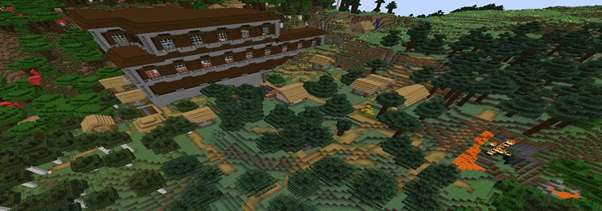 Two Woodland Mansions Minecraft Seed