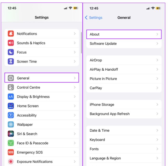 Update iPhone Carrier Setting