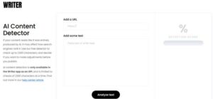 Writer AI Content Detector Tool