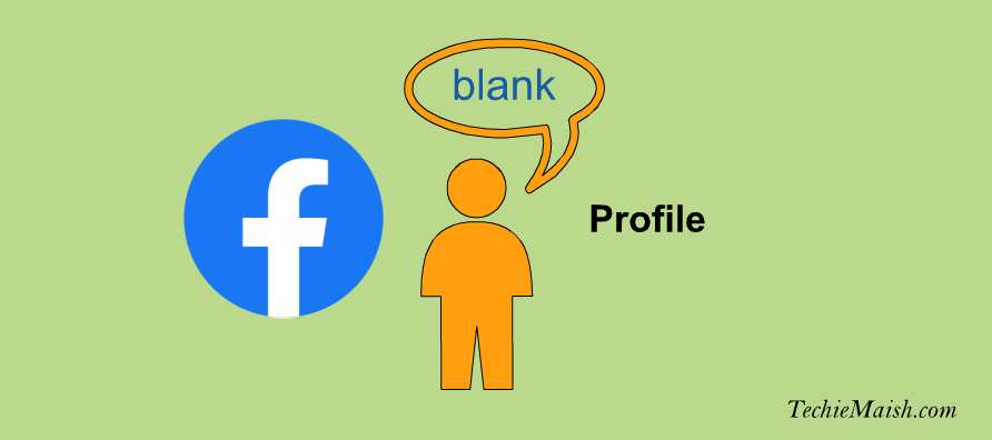 Facebook Profile Blank Fix