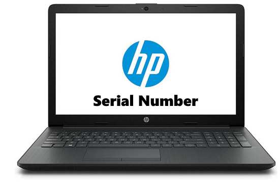 Find Serial Number for HP Laptop