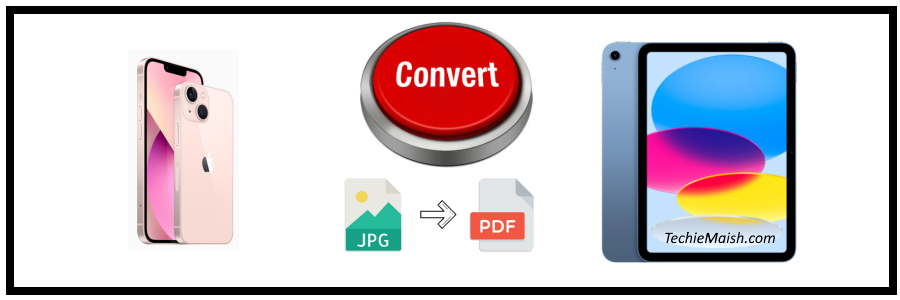 How to Convert Photo to PDF iPhone iPad