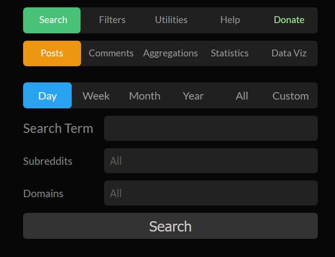 Pushshift Reddit Deleted Posts and Comments