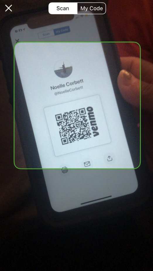 QR Code for Instant Connection
