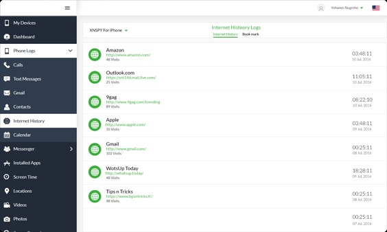 Browser History Tracking