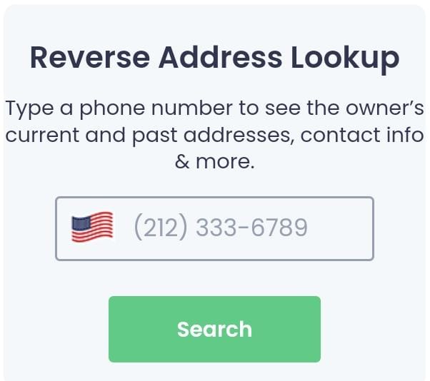 reverse address lookup