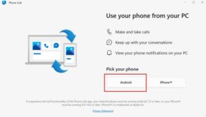 How to Link an Android Phone to Windows