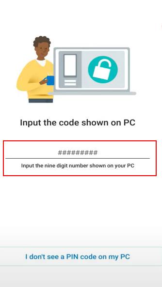 Input Pin Code Android