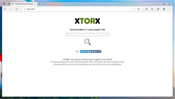 xtorx torrent search engine