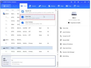 Free SSD Data Migration Tool
