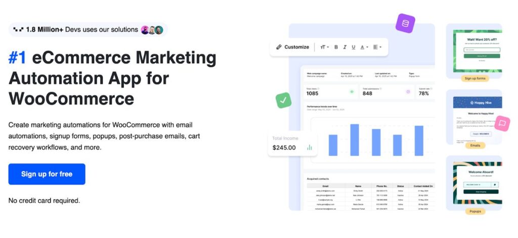 eCommerce Marketing Automation App